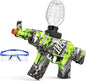 Anstoy Splat Gun Electric with Gel Ball Blaster AEG AKM-47 Splatter Ball Blaster for Outdoor Activities-Fighting Shooting Team Game Ages 14+(Halloween)